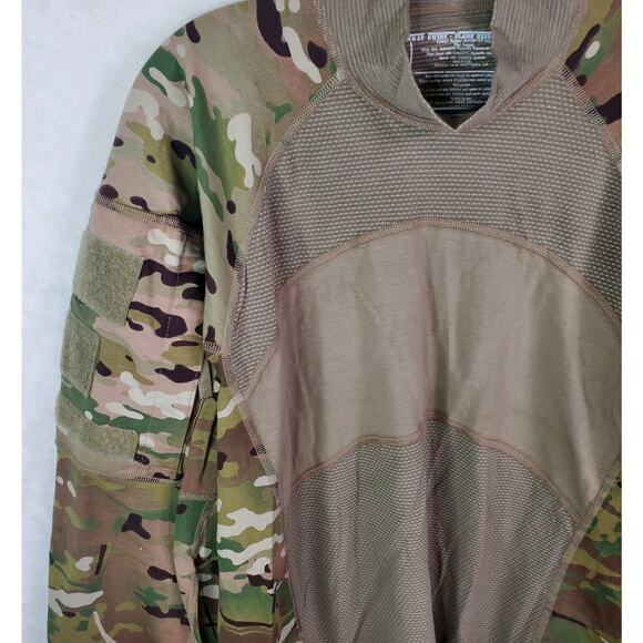 MASSIF FR ARMY ACU COMBAT SHIRT FLAME RESISTANT Sz Large NWT USA Military - Picture 2 of 13